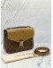 (CNY PROMO) (LIKE NEW) LOUIS VUITTON POCHETTE METIS IN BROWN REVERSE MONOGRAM CANVAS 