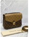 (CNY PROMO) (LIKE NEW) LOUIS VUITTON POCHETTE METIS IN BROWN REVERSE MONOGRAM CANVAS 