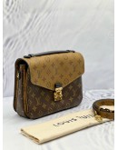(CNY PROMO) (LIKE NEW) LOUIS VUITTON POCHETTE METIS IN BROWN REVERSE MONOGRAM CANVAS 