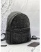 (CNY PROMO) MCM STARK SWAROVSKI CRYSTAL BACKPACK IN BLACK VISETOS LEATHER