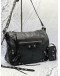 (CNY PROMO) (LIKE NEW) BALENCIAGA LE CAGOLE MESSENGER BAG IN BLACK AGED LAMBSKIN LEATHER