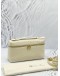 (LIKE NEW) LORO PIANA EXTRA POCKET L19 TOP HANDLE AND CROSSBODY BAG IN LIGHT TRAVERTINE OSTRICH LEATHER 
