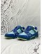 (CNY SALE) LOUIS VUITTON LV TRAINER SNEAKERS SIZE 6 IN BLUE COLORWAY MONOGRAM LEATHER