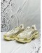 (CNY SALE) BALENCIAGA TRIPLE S SNEAKERS SIZE 41 IN BEIGE COLORWAY LEATHER