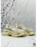(CNY SALE) BALENCIAGA TRIPLE S SNEAKERS SIZE 41 IN BEIGE COLORWAY LEATHER