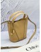 (CNY PROMO) CHLOE SMALL SPIN TOTE BAG IN BEIGE LEATHER