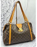 (CLEAR STOCK) LOUIS VUITTON STRESA GM SHOULDER BAG IN BROWN MONOGRAM CANVAS
