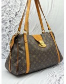 (CLEAR STOCK) LOUIS VUITTON STRESA GM SHOULDER BAG IN BROWN MONOGRAM CANVAS