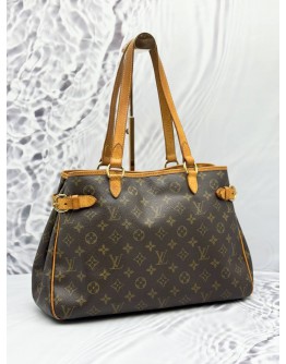 (CLEAR STOCK) LOUIS VUITTON BATIGNOLLES HARIZONTAL SHOULDER BAG IN BROWN MONOGRAM CANVAS