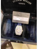 (LIKE NEW) 2020 FRANCK MULLER VANGUARD FACTORY DIAMOND REF V32SCATFOD WHITE DIAL 32MM AUTOMATIC WATCH -FULL SET-