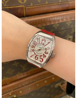 2022 FRANCK MULLER VANGUARD LADIES REF V32 SC AT FO AC WHITE DIAL 32MM X 40MM AUTOMATIC WATCH -FULL SET-