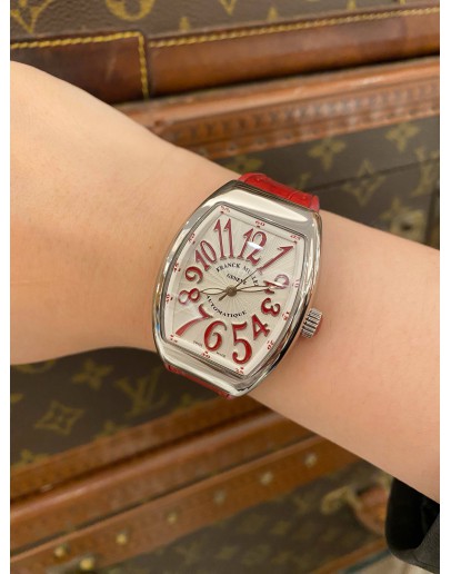 2022 FRANCK MULLER VANGUARD LADIES REF V32 SC AT FO AC WHITE DIAL 32MM X 40MM AUTOMATIC WATCH -FULL SET-