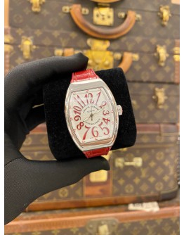 2022 FRANCK MULLER VANGUARD LADIES REF V32 SC AT FO AC WHITE DIAL 32MM X 40MM AUTOMATIC WATCH -FULL SET-