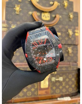 2013 FRANCK MULLER CONQUISTADOR GPG GRAND PRIX TITANIUM CHRONOGRAPH REF 9900CC BLACK DIAL 48MM AUTOMATIC WATCH -FULL SET-