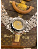 (UNUSED) 2024 FREDERIQUE CONSTANT HEART BEAT UNISEX REF FC-315M4P6B WHITE OPENWORK ROMAN NUMERALS DIAL 40MM AUTOMATIC WATCH