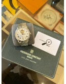 (UNUSED) 2024 FREDERIQUE CONSTANT HEART BEAT UNISEX REF FC-315M4P6B WHITE OPENWORK ROMAN NUMERALS DIAL 40MM AUTOMATIC WATCH