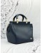 GIVENCHY HDG TOP HANDLE BAG WITH SHOULDER STRAP IN DARK BLUE LEATHER