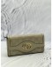 GUCCI INTERLOCKING G WALLET IN BEIGE GUCCISSIMA LEATHER 