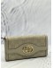 GUCCI INTERLOCKING G WALLET IN BEIGE GUCCISSIMA LEATHER 