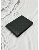 (LIKE NEW) GUCCI MULTIPLE WALLET IN BLACK GG MICROGUCCISSIMA CALFSKIN LEATHER
