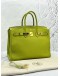HERMES BIRKIN 35 IN VERT ANIS TOGO LEATHER
