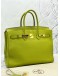 HERMES BIRKIN 35 IN VERT ANIS TOGO LEATHER