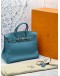 (LIKE NEW) HERMES BIRKIN 35 IN JEAN BLUE TOGO LEATHER -FULL SET-