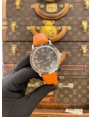 (LIKE NEW) HERMES CLIPPER REF CP2.810 GREY DIAL 39MM AUTOMATIC WATCH