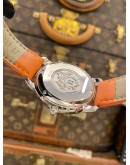 (LIKE NEW) HERMES CLIPPER REF CP2.810 GREY DIAL 39MM AUTOMATIC WATCH