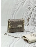 (CNY PROMO) (LIKE NEW) HERMES VERROU CHAINE MINI BAG IN OMBRE LIZARD 