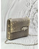 (CNY PROMO) (LIKE NEW) HERMES VERROU CHAINE MINI BAG IN OMBRE LIZARD 