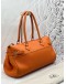 (CNY PROMO) HERMES ATLAS TOTE BAG IN ORANGE TOGO LEATHER 