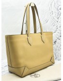 (LIKE NEW) HERMES MAXIBOX CABAS 36 TOTE BAG IN BEIGE EVERCOLOR WITH EPSOM LEATHER