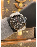 2023 HUBLOT BIG BANG STEEL CERAMIC CHRONOGRAPH REF 301.SB.131.RX BLACK DIAL 44MM AUTOMATIC WATCH
