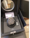 2023 HUBLOT BIG BANG STEEL CERAMIC CHRONOGRAPH REF 301.SB.131.RX BLACK DIAL 44MM AUTOMATIC WATCH