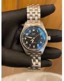 (UNUSED) 2022 IWC PILOT REF IW324010 BLACK DIAL 36MM AUTOMATIC WATCH -FULL SET-