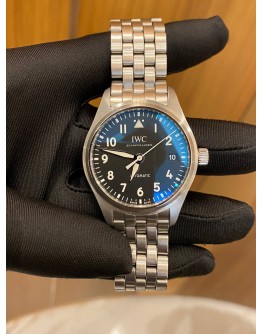 (UNUSED) 2022 IWC PILOT REF IW324010 BLACK DIAL 36MM AUTOMATIC WATCH -FULL SET-