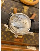 2017 MAURICE LACROIX MASTERPIECE DOUBLE RETROGRADE GMT REF MP6578-SS001-331 BLACK DIAL 43MM AUTOMATIC WATCH -FULL SET-