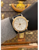 (LIKE NEW) 2007 MAURICE LACROIX MASTERPIECE CINQ AIGUILLES 18K 750 ROSE GOLD BEZEL REF MP6328-PS101 WHITE DIAL 40MM AUTOMATIC WATCH