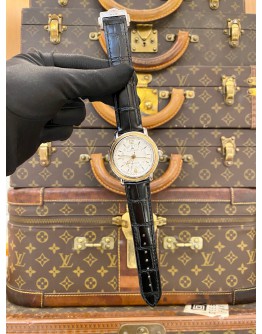 (LIKE NEW) 2007 MAURICE LACROIX MASTERPIECE CINQ AIGUILLES 18K 750 ROSE GOLD BEZEL REF MP6328-PS101 WHITE DIAL 40MM AUTOMATIC WATCH