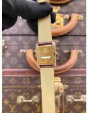 CARTIER TANK VERMEIL MUST DE REF 2415 SILVER DIAL 22MM X 30MM QUARTZ WATCH