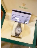 ROLEX DATEJUST 31 DIAMOND BEZEL REF 68240 WHITE ROMAN NUMERALS DIAL 31MM AUTOMATIC WATCH 