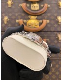 (LIKE NEW) 2013 LONGINES DOLCE VITA REF L5.155.4 WHITE ROMAN DIAL 20MM QUARTZ WATCH 