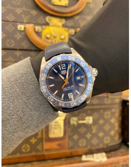 2016 TAG HEUER FORMULA 1 REF WAZ1010 BLUE DIAL 43MM QUARTZ WATCH -FULL SET-