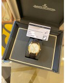 (LIKE NEW) 2017 JAEGER-LECOULTRE MASTER EIGHT DAYS 18K 750 ROSE GOLD REF 146.2.17 WHITE DIAL 41.5MM X 50MM AUTOMATIC WATCH 