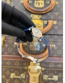 2003 CARTIER VENDOME MUST DE REF 1850 SILVER ROMAN NUMERALS DIAL 24MM QUARTZ WATCH -FULL SET-