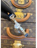 2003 CARTIER VENDOME MUST DE REF 1850 SILVER ROMAN NUMERALS DIAL 24MM QUARTZ WATCH -FULL SET-