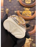 (LIKE NEW) 2012 ROLEX DATEJUST 36 HALF 18K 750 YELLOW GOLD JUBILEE DIAMOND REF 116233 GOLD COMPUTER DIAMOND DIAL 36MM AUTOMATIC WATCH -FULL SET-