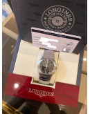 (LIKE NEW) 2015 LONGINES OPPOSITION CHRONOGRAPH REF L3 618 4 BLACK DIAL 38MM QUARTZ WATCH