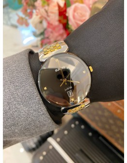 (BRAND NEW) 2026 RADO FLORENCE CLASSIC DIAMOND REF R48912703 BLACK DIAL 38MM QUARTZ WATCH -FULL SET-